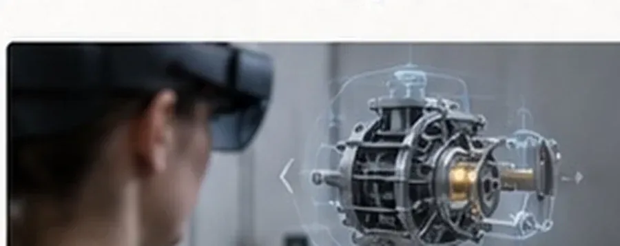 Mixed-Reality-Konzeption an einem technischen 3D-Modell